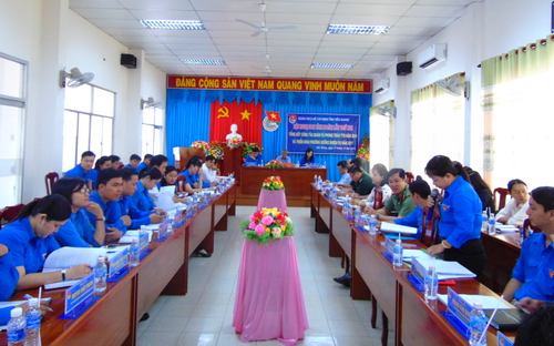 Hội nghị tổng kết công tác Đoàn và phong trào thanh thiếu nhi tỉnh Tiền Giang năm 2016